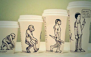 Ultimate Starbucks fan turns coffee cups into works of art