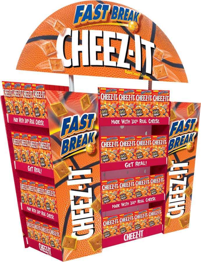 Cheez-It Fast Break Retail Display