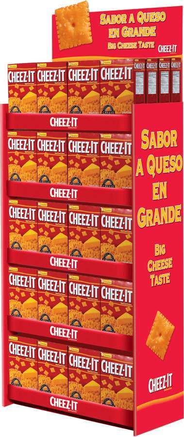 Cheez-It Shipper Display Design