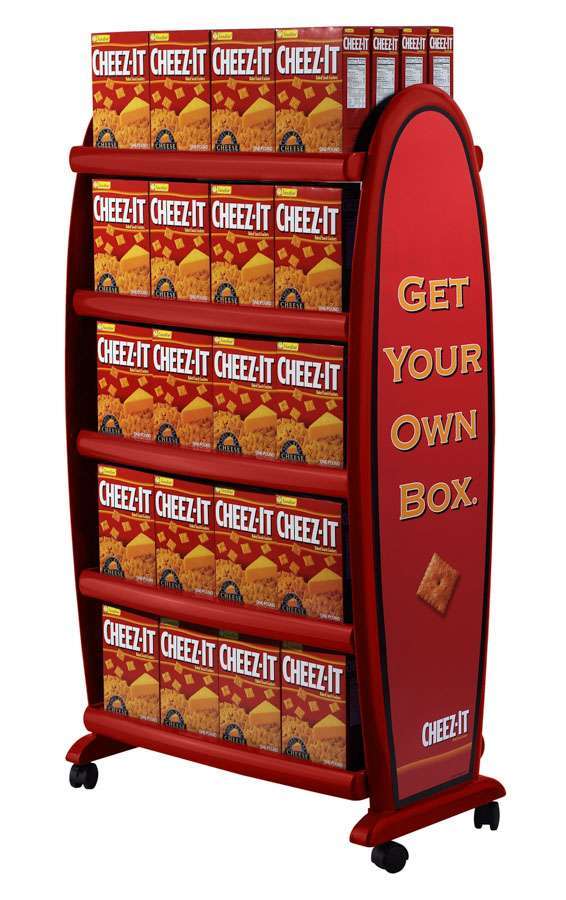 Cheez-It Plastic CPG Retail Display