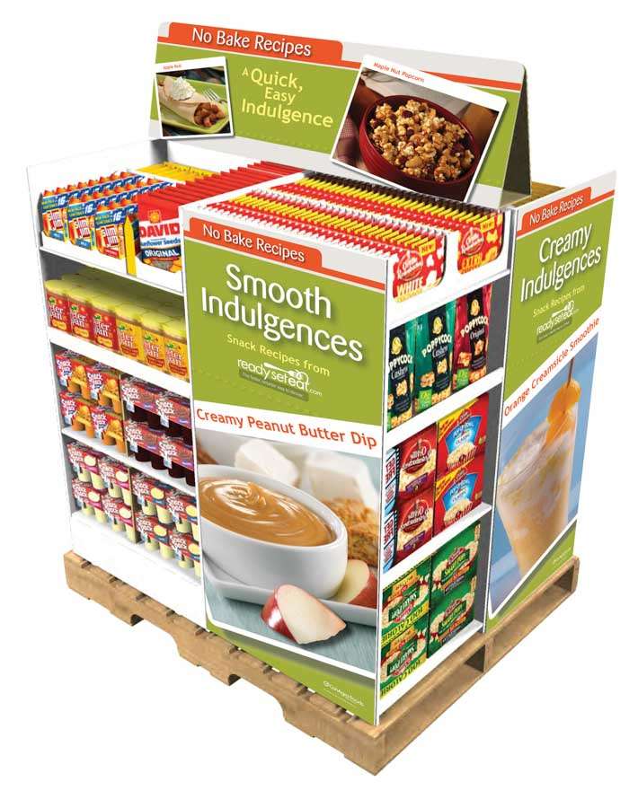 No Bake Recipes Shipper Display