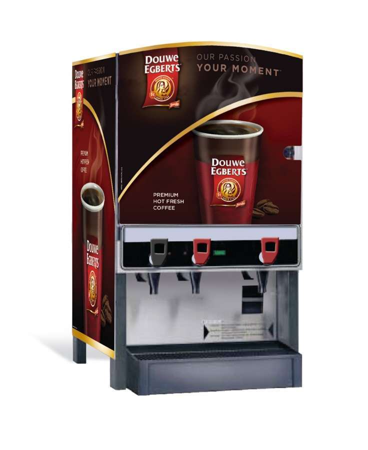 Douwe Egberts Coffee Machine Packaging Design