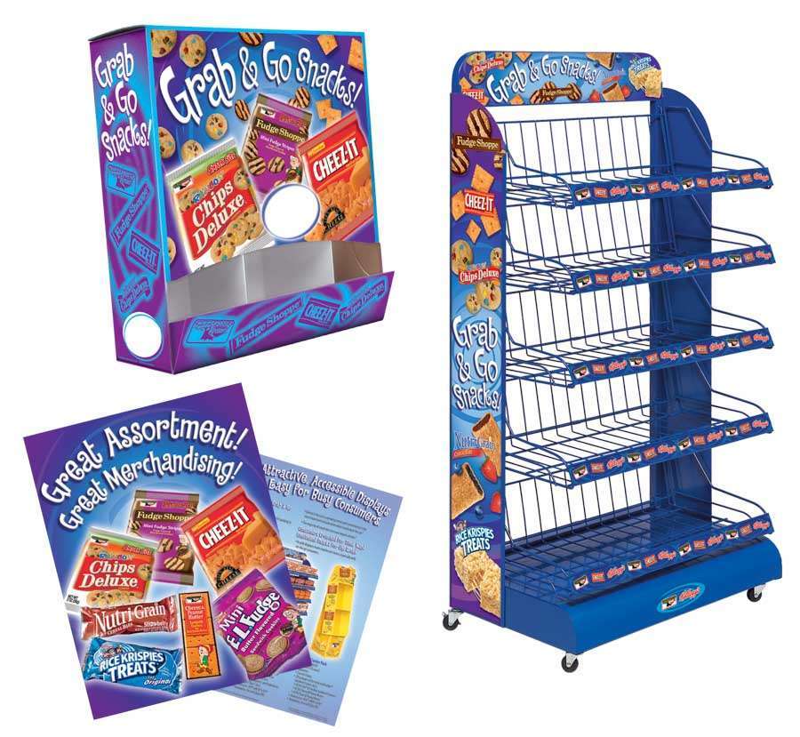 Grab-N-Go POS Retail Display Design