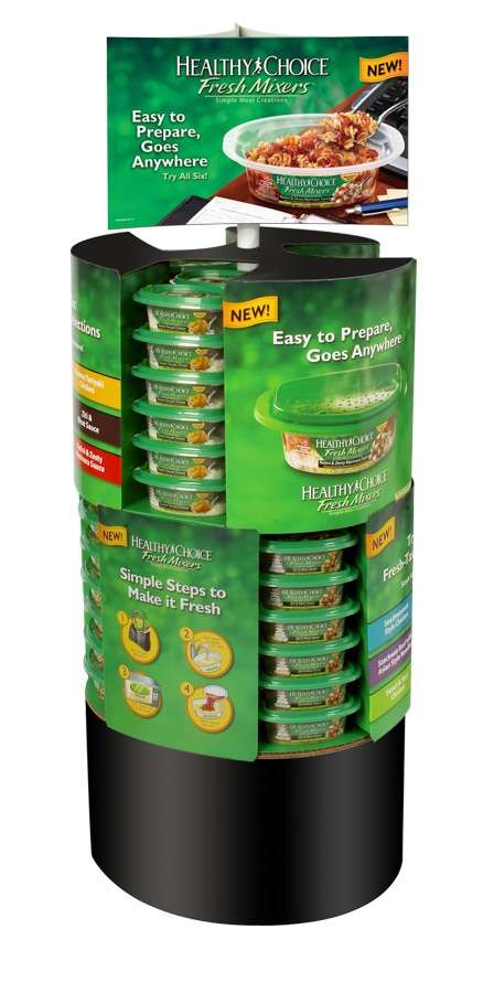 Healthy Choice Column Retail Display