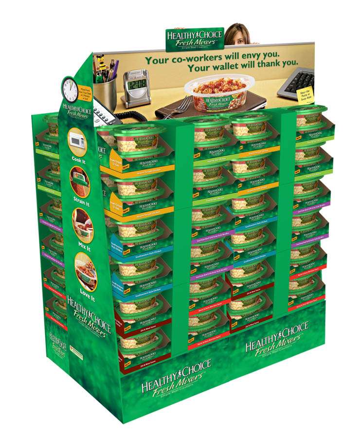 Healthy Choice Floor Display