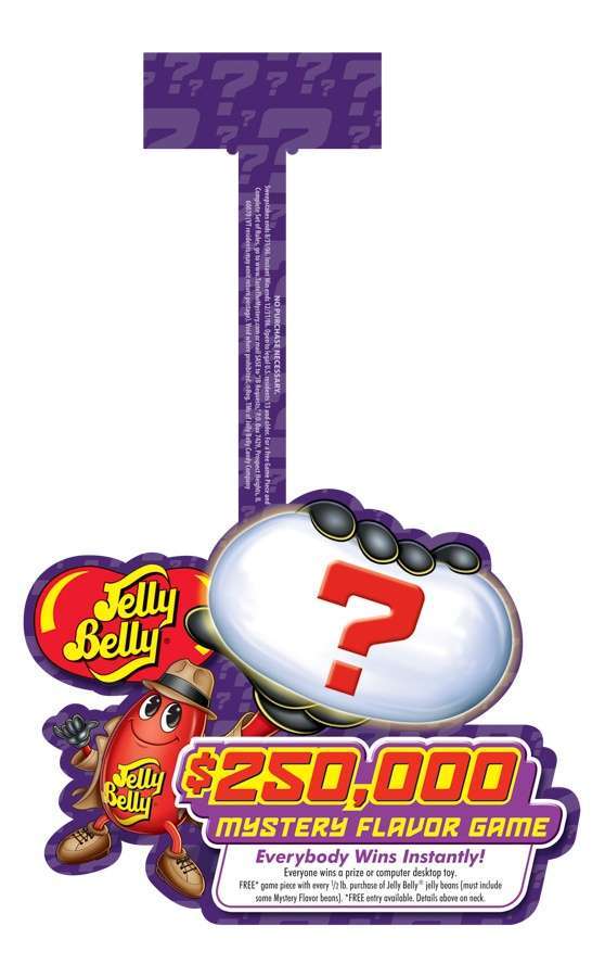 Jelly Belly Dangler CPG Marketing