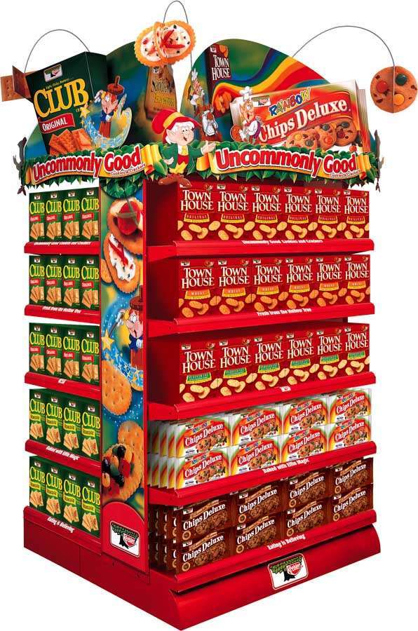 Keebler Endcap Display Design