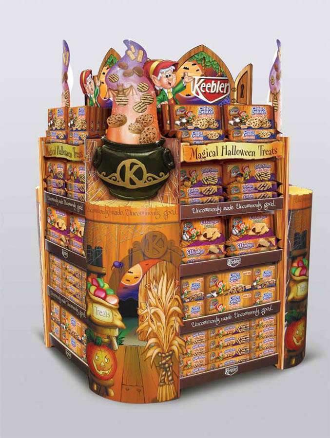 Keebler Halloween Treats Display