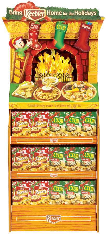 Keebler Holiday CPG Retail Display