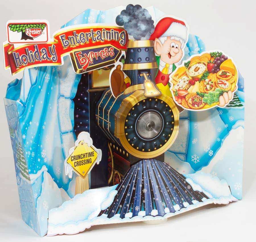 Keebler Holiday Train Display Header