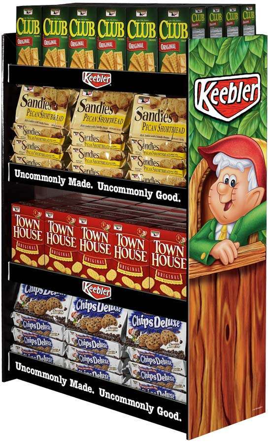 Keebler Hutch CPG Display Design