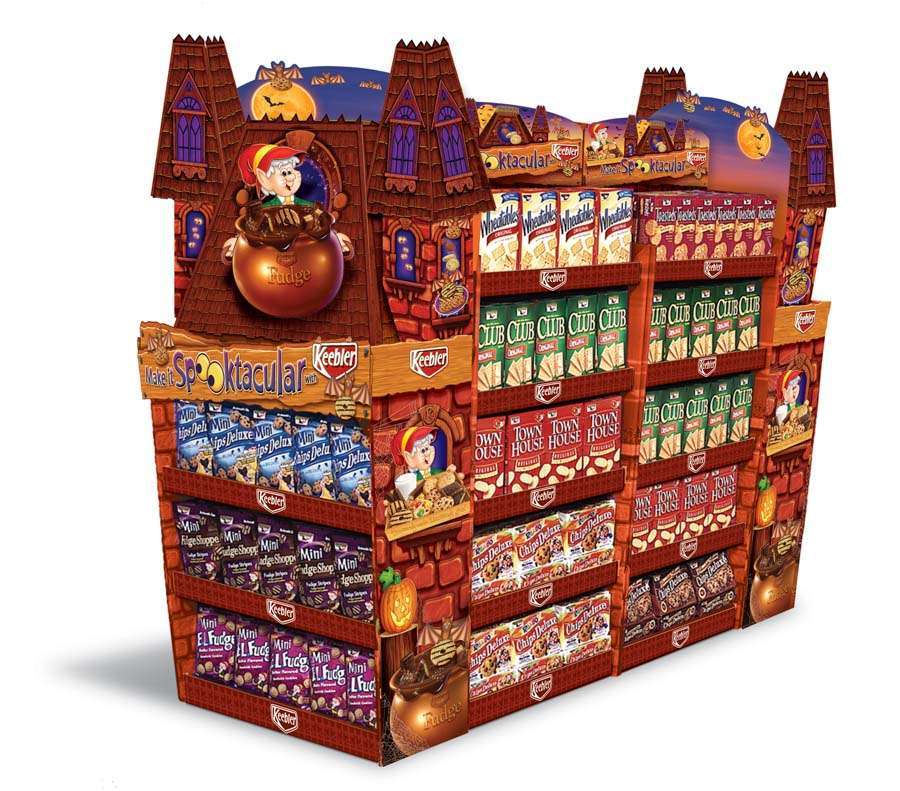 Keebler Endcap Display Design