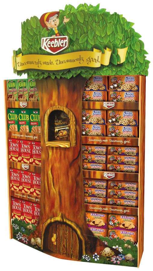Keebler Endcap Display