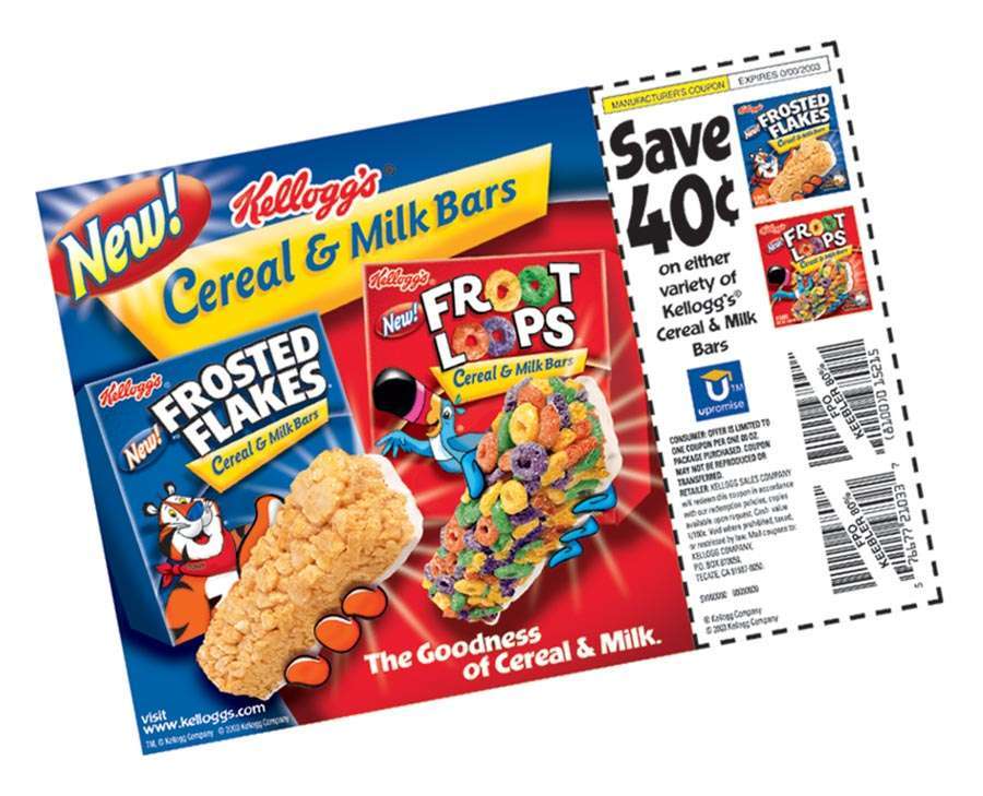 Kellogg's FSI Free Standing Marketing Insert