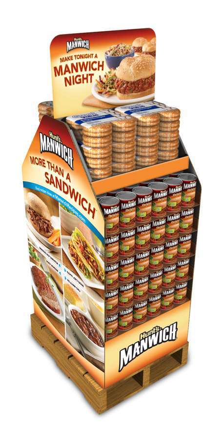 Manwich Pallet Shipper Display