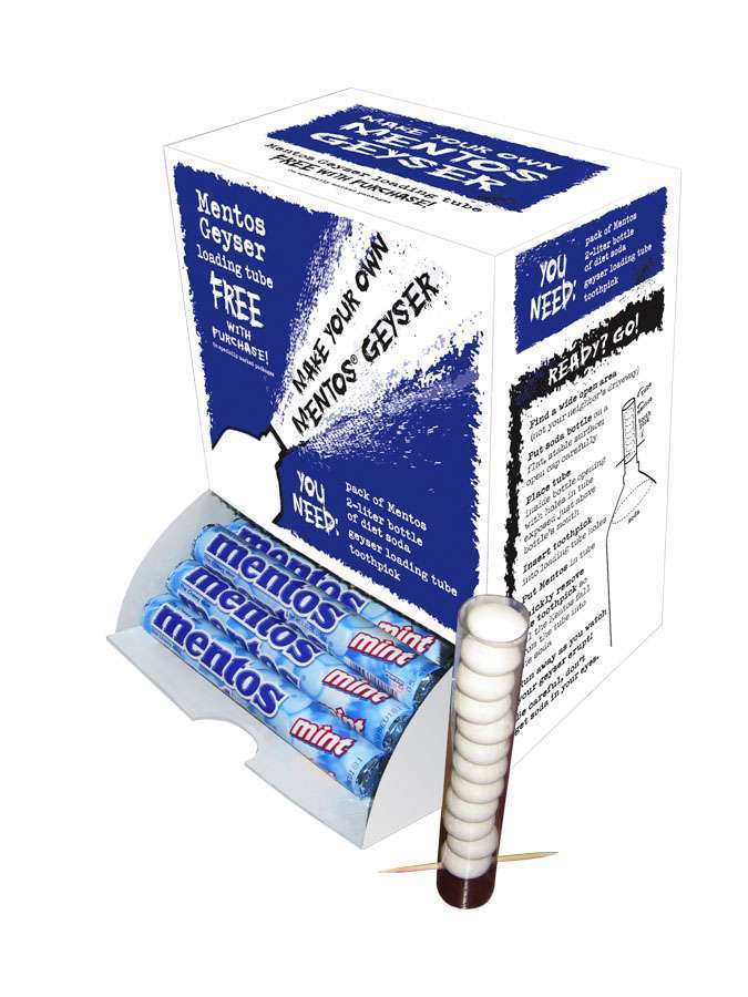 Mentos Counter Display