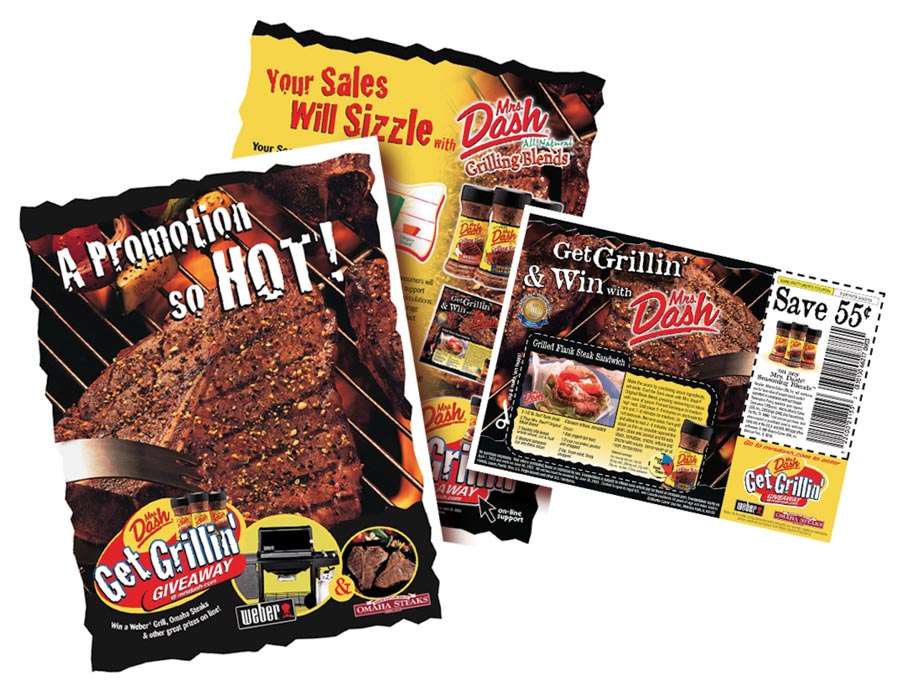Mrs. Dash Get Grillin FSI Promotion