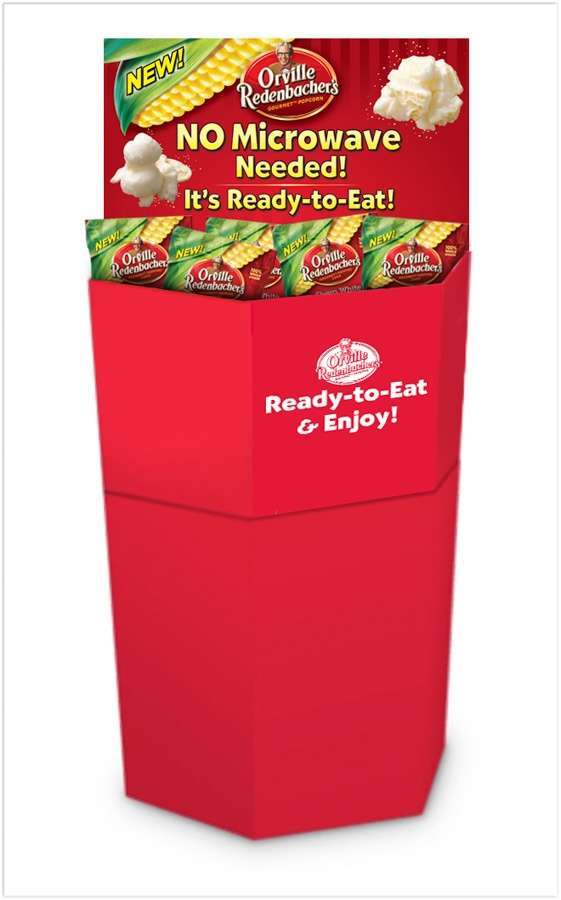 Orville Redenbacher's Hexagonal Bin Display