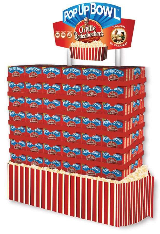 Orville Redenbacher's Popup Bowl Display