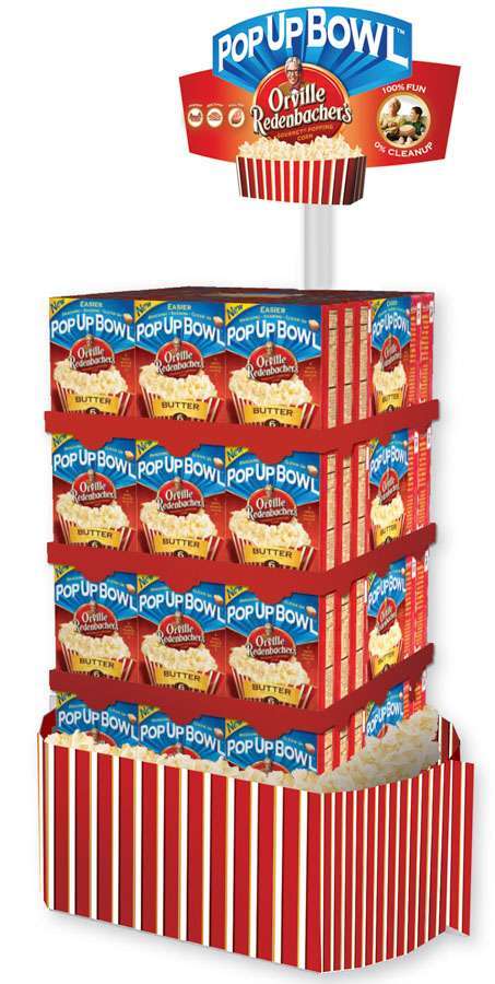 Orville Redenbacher's PopUp Bowl Retail Display 