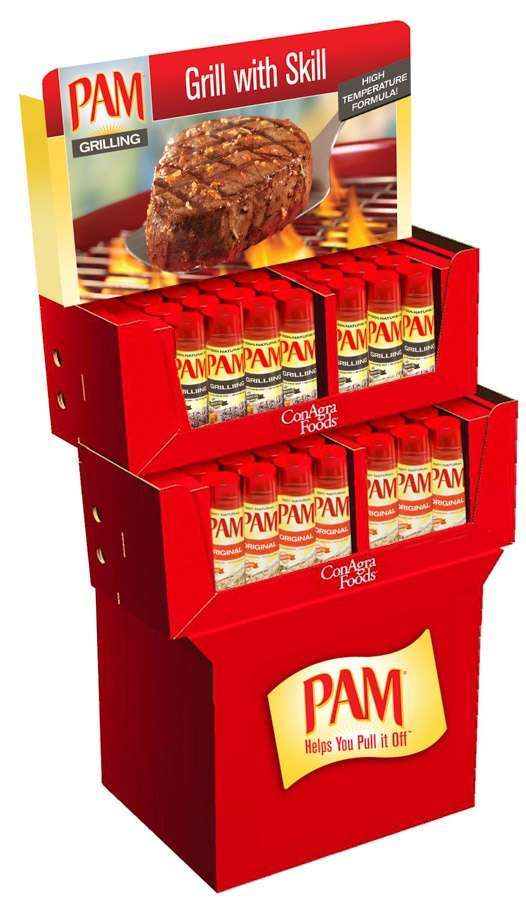 PAM Grilling Point of Purchase Display