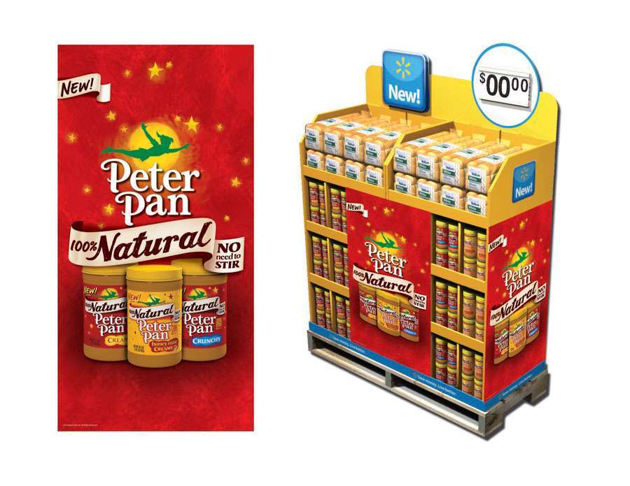 Peter Pan Naturals Retail Display
