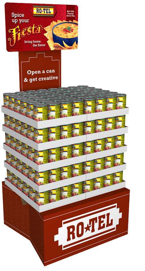 RoTel Pop-Up Shipper Display
