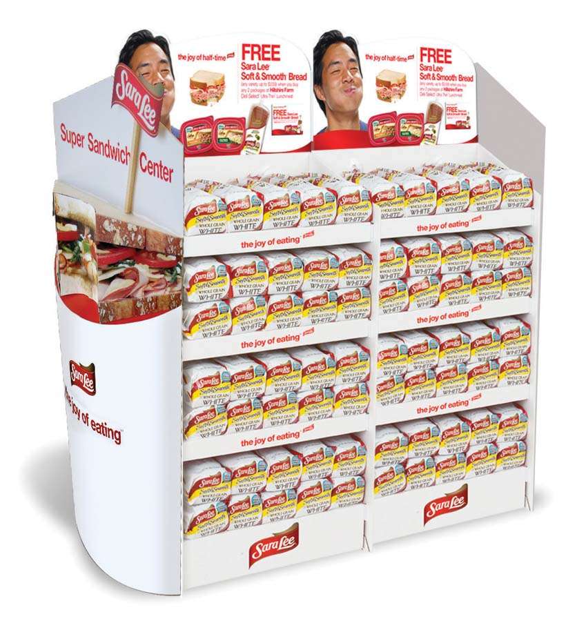 Sara Lee Sandwich Display