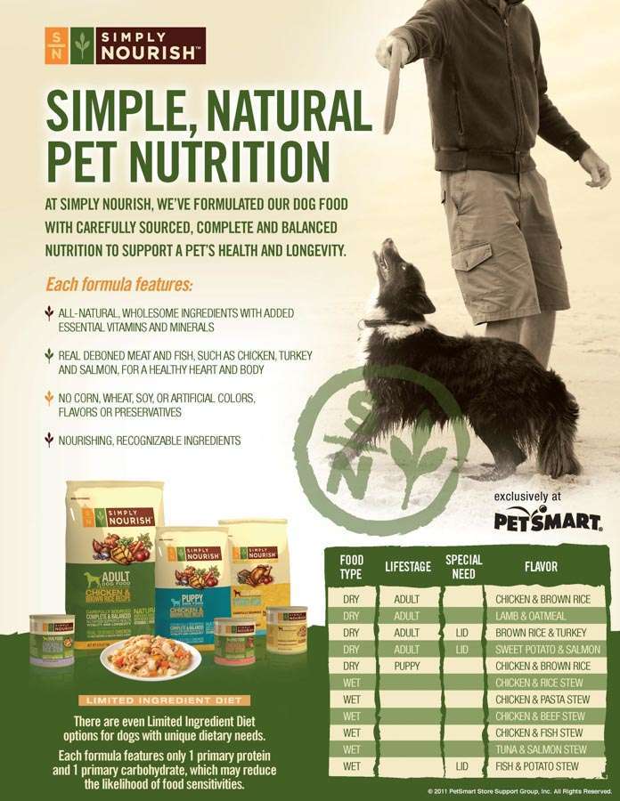 Simply Nourish Info Sheet Design