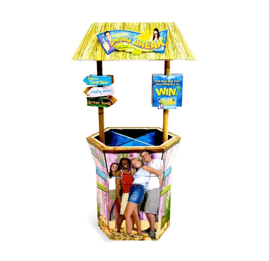 Spring Break Promotional Display Design