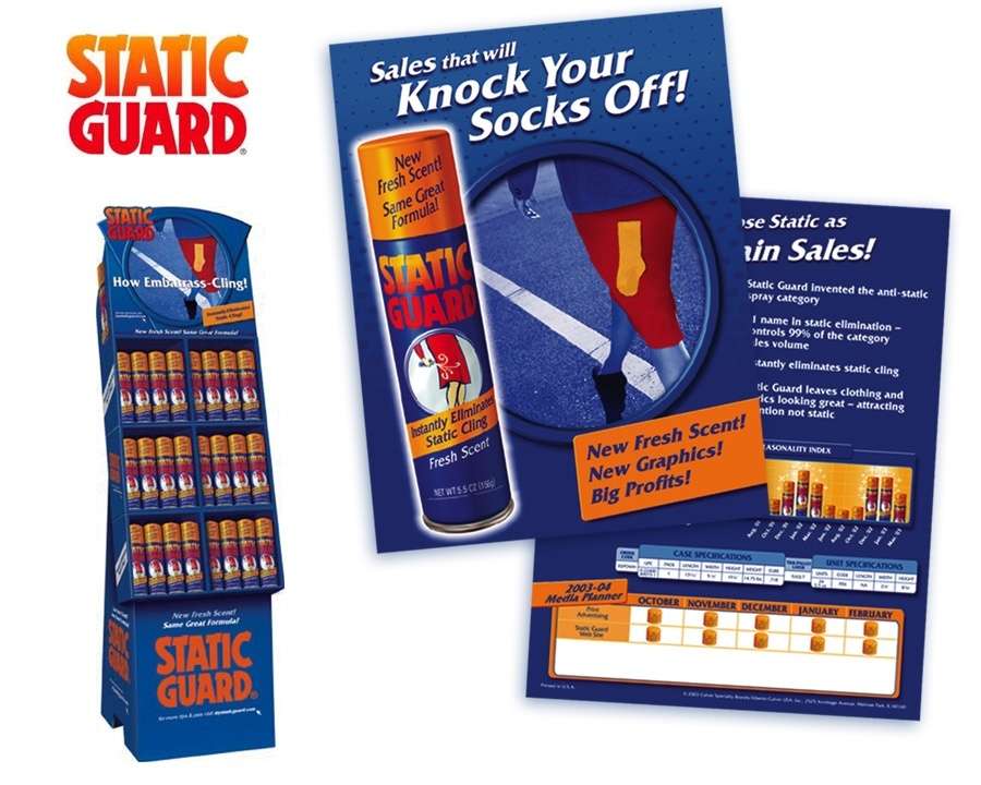 Static Guard Case Study Retail Display Design CPG Marketing