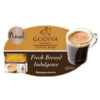 Godiva Coffee floor graphic design
