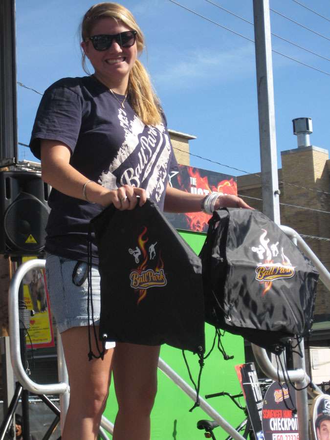 Ball Park Back Sack Prize