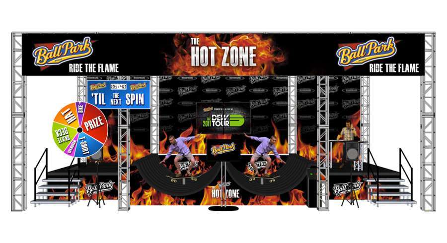 Ball Park Dew Tour Ride The Flame