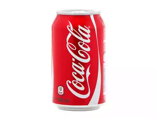 Can of Coca-Cola.