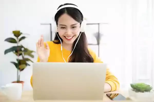 Video conference.
