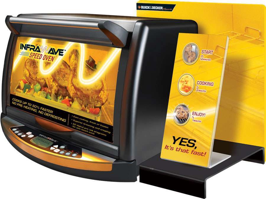 Black & Decker Infrawave Retail Display