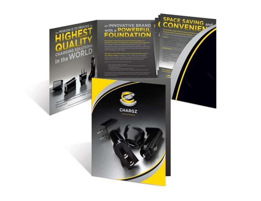 Chargz Retail Branding Brochure