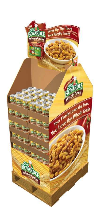 Chef Boyardee Shipper Display
